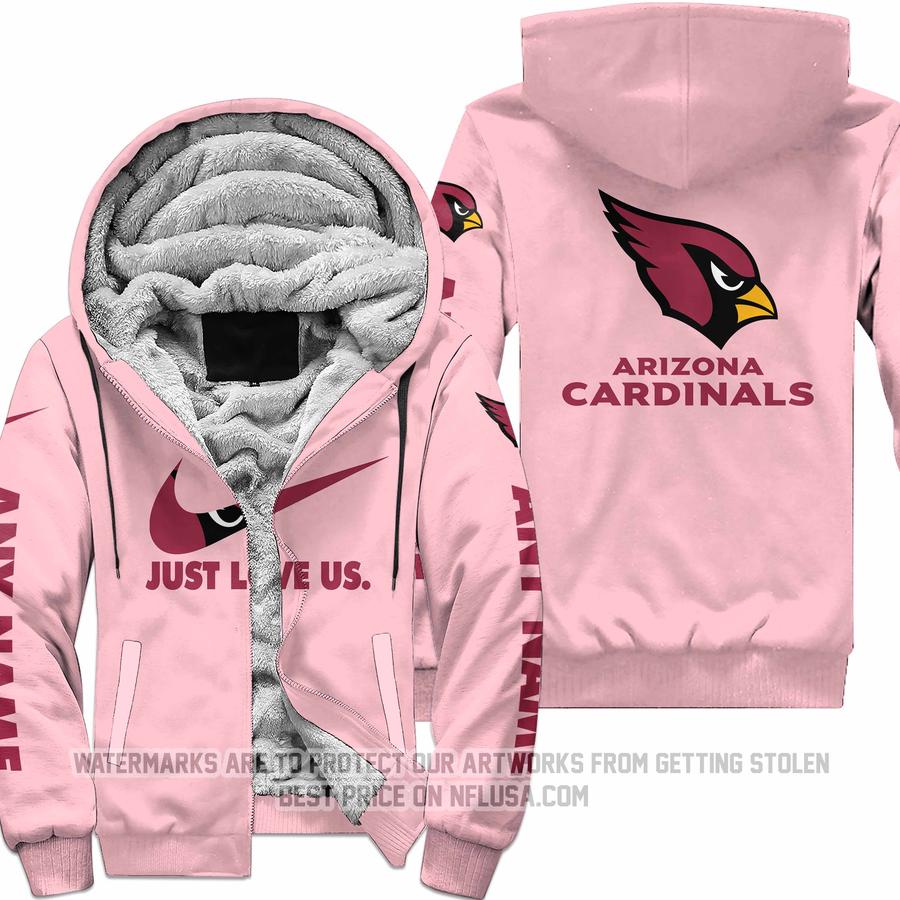 Just Love Us - Arizona Cardinals - Fleece Zip Hoodie