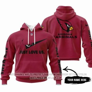 Just Love Us - Arizona Cardinals - Hoodie