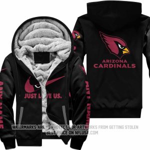 Just Love Us - Arizona Cardinals - Fleece Zip Hoodie
