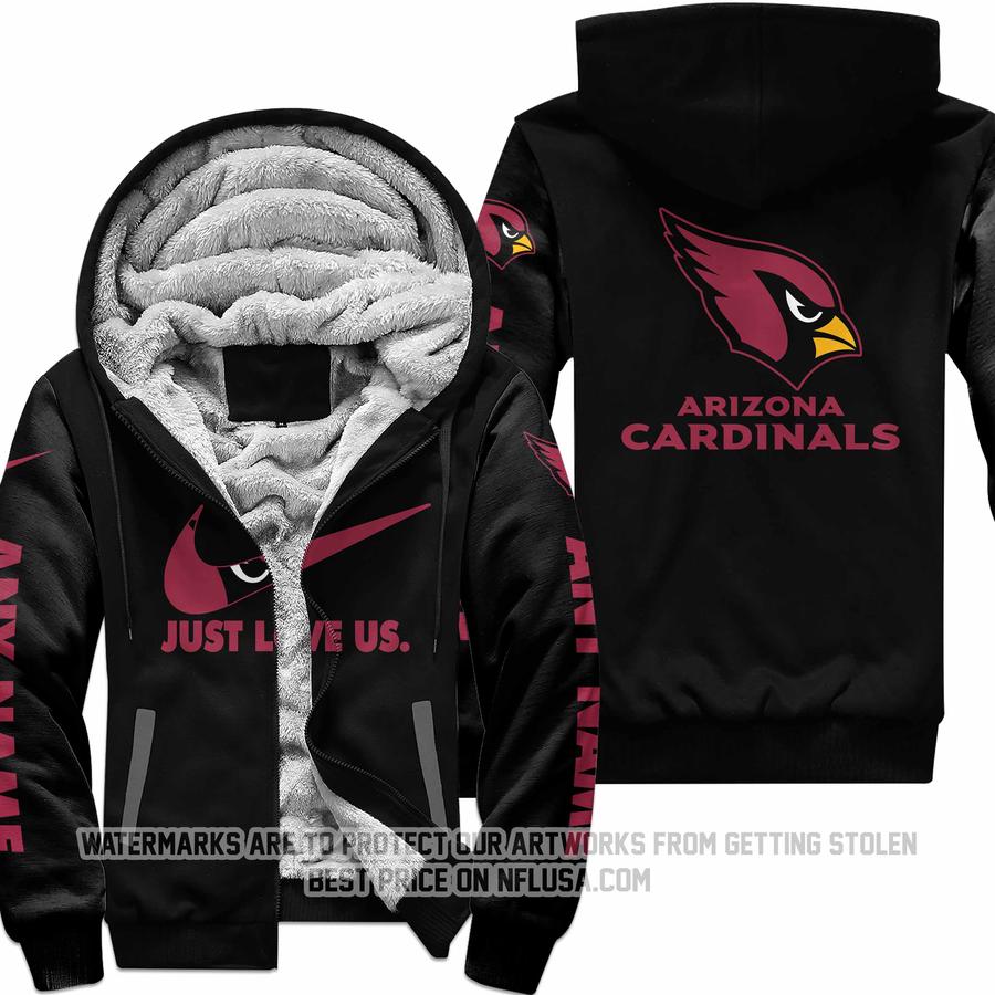 Just Love Us - Arizona Cardinals - Fleece Zip Hoodie