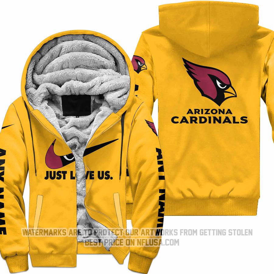Just Love Us - Arizona Cardinals - Fleece Zip Hoodie