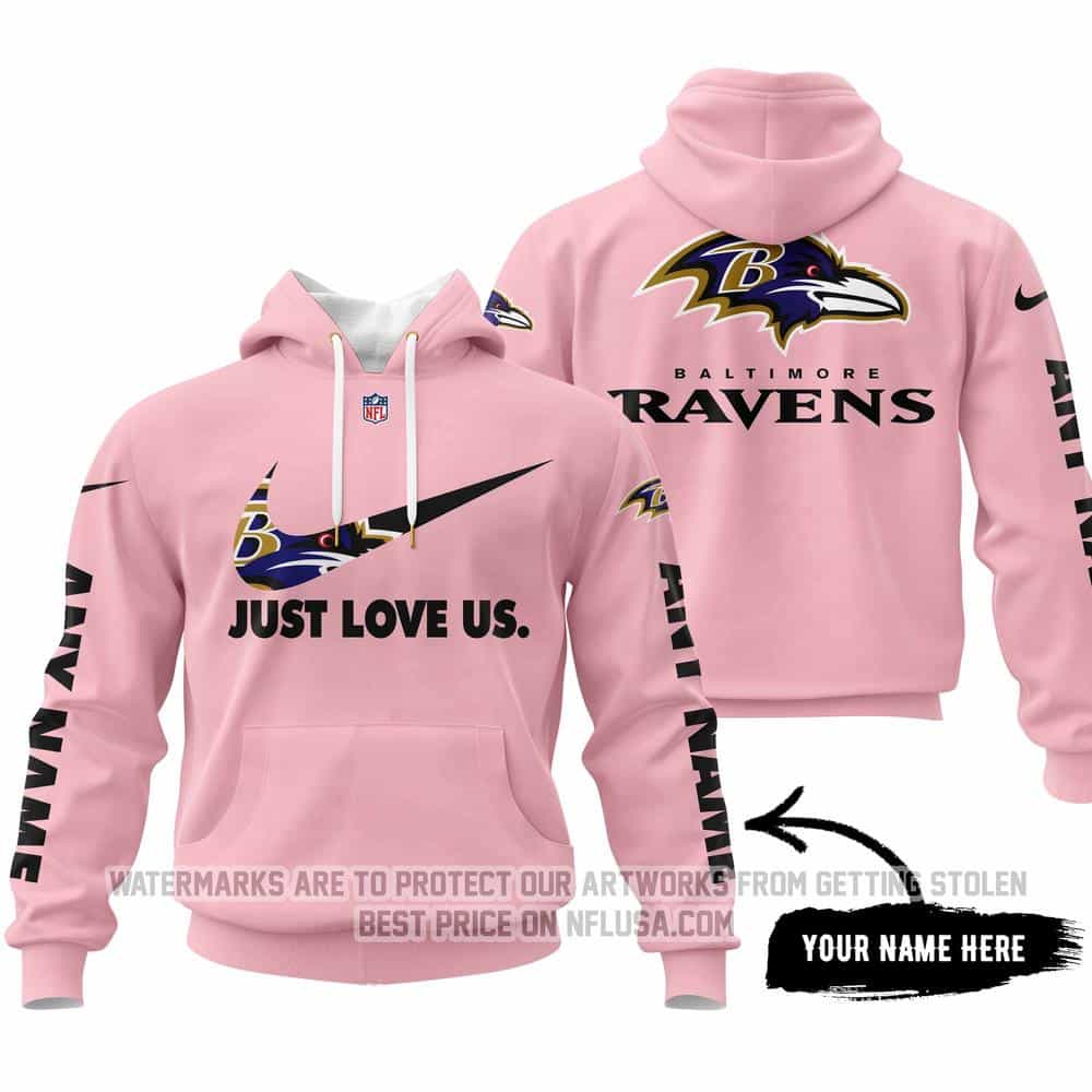 Just Love Us - Baltimore Ravens - Hoodie