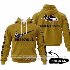 Just Love Us - Baltimore Ravens  - Hoodie