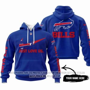 Just Love Us - Buffalo Bills - Hoodie