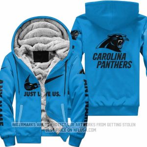 Just Love Us - Carolina Panthers - Fleece Zip Hoodie