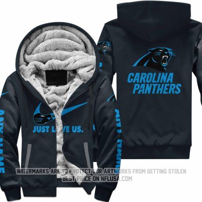 Just Love Us - Carolina Panthers - Fleece Zip Hoodie