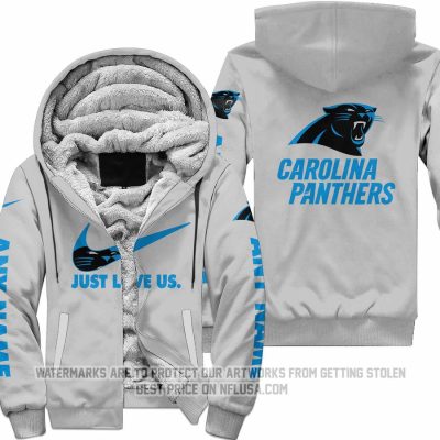 Just Love Us - Carolina Panthers - Fleece Zip Hoodie