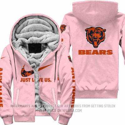 Just Love Us - Chicago Bears - Fleece Zip Hoodie