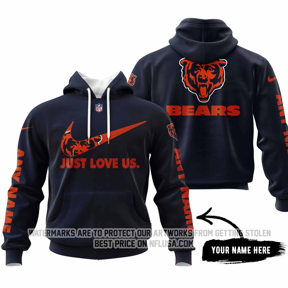 Just Love Us - Chicago Bears - Hoodie