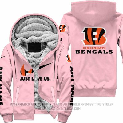 Just Love Us - Cincinnati Bengals - Fleece Zip Hoodie