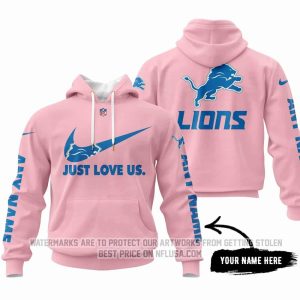 Just Love Us - Detroit Lions - Hoodie