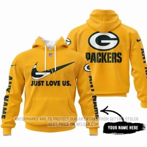 Just Love Us - Green Bay Packers - Hoodie