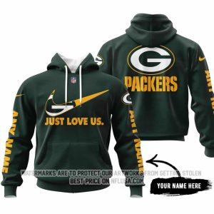 Just Love Us - Green Bay Packers - Hoodie