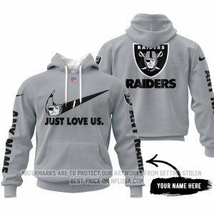 Just Love Us - Las Vegas Raiders - Hoodie
