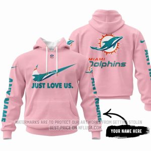 Just Love Us - Miami Dolphins - Hoodie