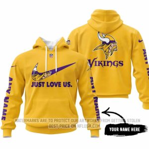 Just Love Us - Minnesota Vikings - Hoodie