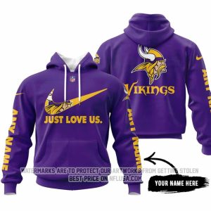 Just Love Us - Minnesota Vikings - Hoodie