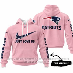 Just Love Us - New England Patriots - Hoodie