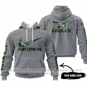 Just Love Us - Philadelphia Eagles 1987 - Hoodie
