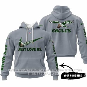 Just Love Us - Philadelphia Eagles 1987 - Hoodie