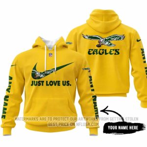 Just Love Us - Philadelphia Eagles 1987 - Hoodie
