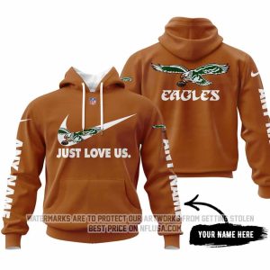 Just Love Us - Philadelphia Eagles 1987 - Hoodie