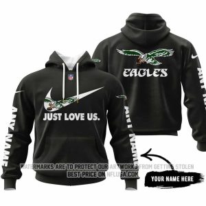 Just Love Us - Philadelphia Eagles 1987 - Hoodie