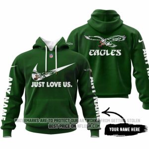 Just Love Us - Philadelphia Eagles 1987 - Hoodie
