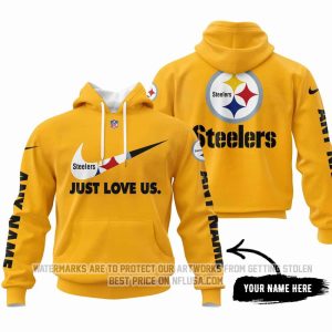 Just Love Us - Pittsburgh Steelers - Hoodie