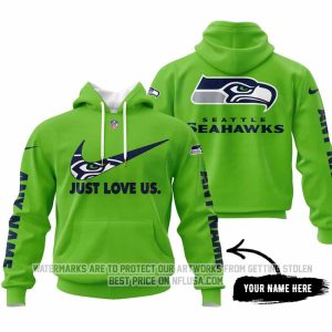 Just Love Us - Seattle Seahawks - Hoodie