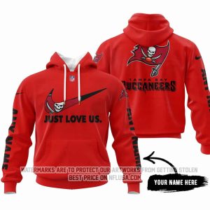 Just Love Us - Tampa Bay Buccaneers - Hoodie