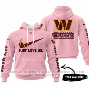 Just Love Us - Washington Commanders - Hoodie