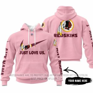 Just Love Us - Washington Redskins - Hoodie