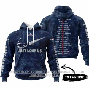 Limited Edition - Just Love Us - New England Patriots