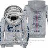 Limited Edition - Just Love Us - New England Patriots - Fleece Zip Hoodie