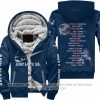 Limited Edition - Just Love Us - New England Patriots  - Fleece Zip Hoodie