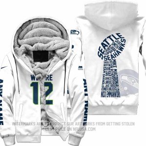 Limited Edition - We Are 12 - Seattle Seahawks - Fleece Zip Hoodie