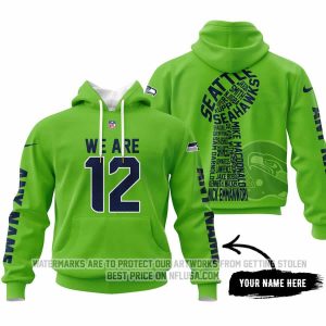 Limited Edition - We Are 12 - Seattle Seahawks - Hoodie