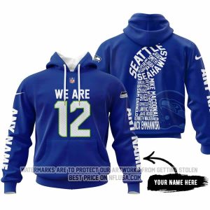 Limited Edition - We Are 12 - Seattle Seahawks - Hoodie