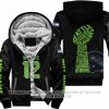 Limited Edition - We Are 12 - Seattle Seahawks - Fleece Zip Hoodie