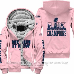 Seattle Seahawks Super Bowl LX Champions - Fleece Zip Hoodie