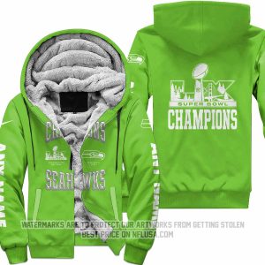 Seattle Seahawks Super Bowl LX Champions Locker Room Trophy - Action Green