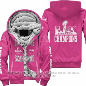 Seattle Seahawks Super Bowl LX Champions Locker Room Trophy - Bright Pink