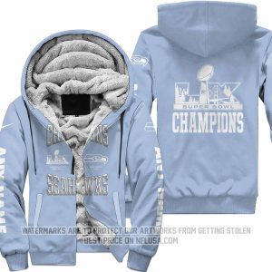 Seattle Seahawks Super Bowl LX Champions Locker Room Trophy - Chambray Blue