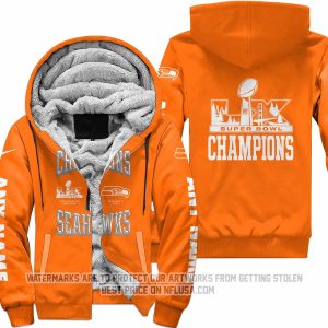 Seattle Seahawks Super Bowl LX Champions Locker Room Trophy - Orange