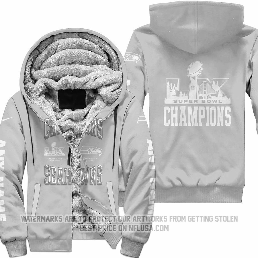 Seattle Seahawks Super Bowl LX Champions Locker Room Trophy - Silver