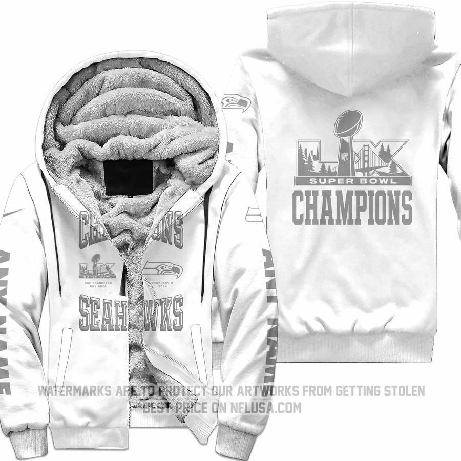 Seattle Seahawks Super Bowl LX Champions Locker Room Trophy - White