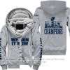Seattle Seahawks Super Bowl LX Champions - Fleece Zip Hoodie