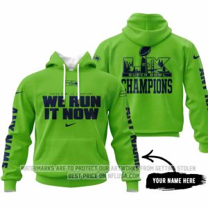 Seattle Seahawks Super Bowl LX Champions - Hoodie