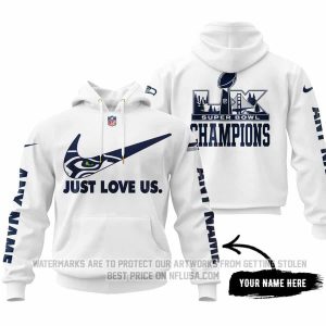 Seattle Seahawks Super Bowl LX Champions Locker Room Trophy